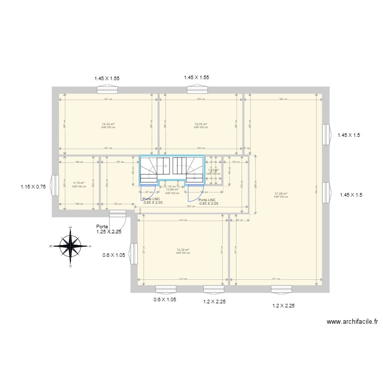 GENESTIER. Plan de 0 pièce et 0 m2