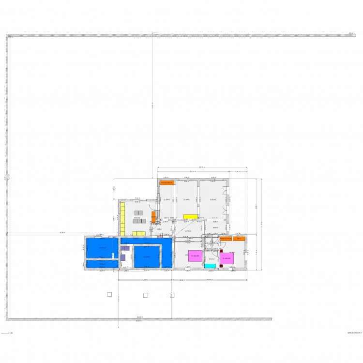 puy du roy 3 extension 2. Plan de 0 pièce et 0 m2