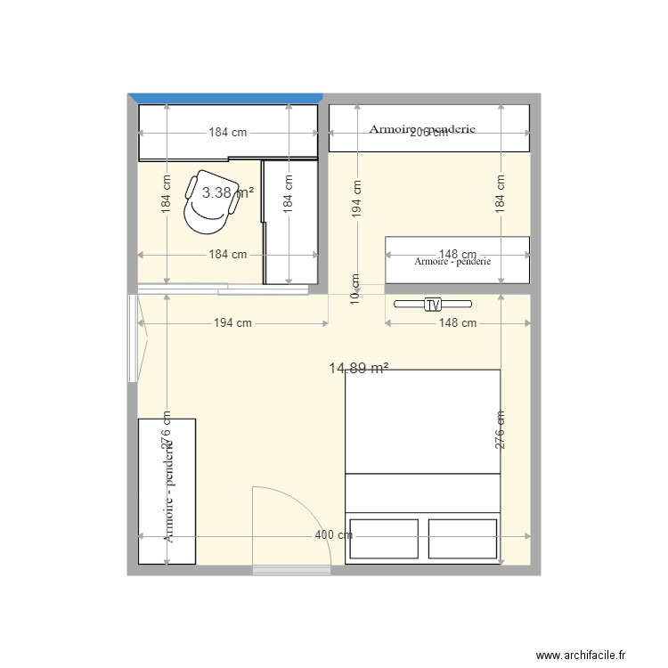 chambre bas. Plan de 0 pièce et 0 m2