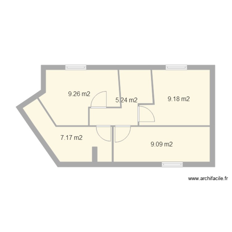 DARFEUILLE etage. Plan de 0 pièce et 0 m2