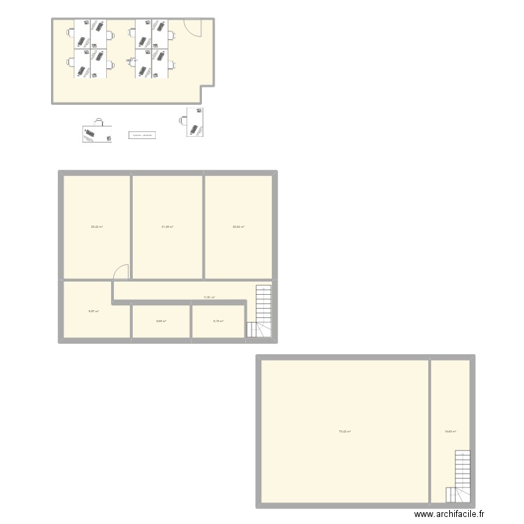 social 5. Plan de 0 pièce et 0 m2