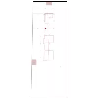 dernier poteaux  axe decalle