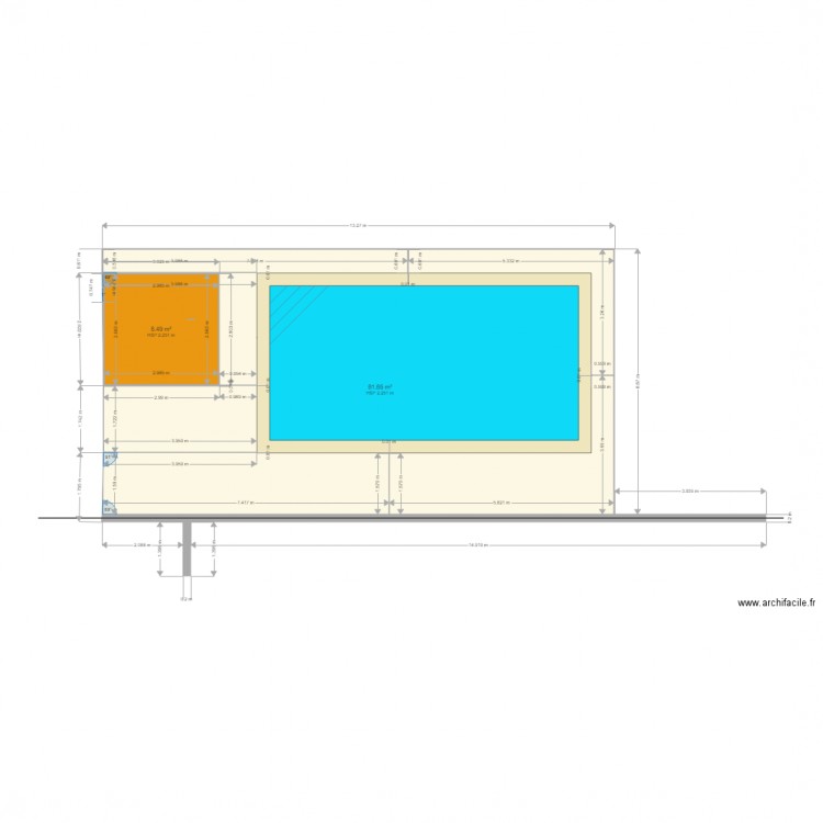 plan piscine1. Plan de 0 pièce et 0 m2