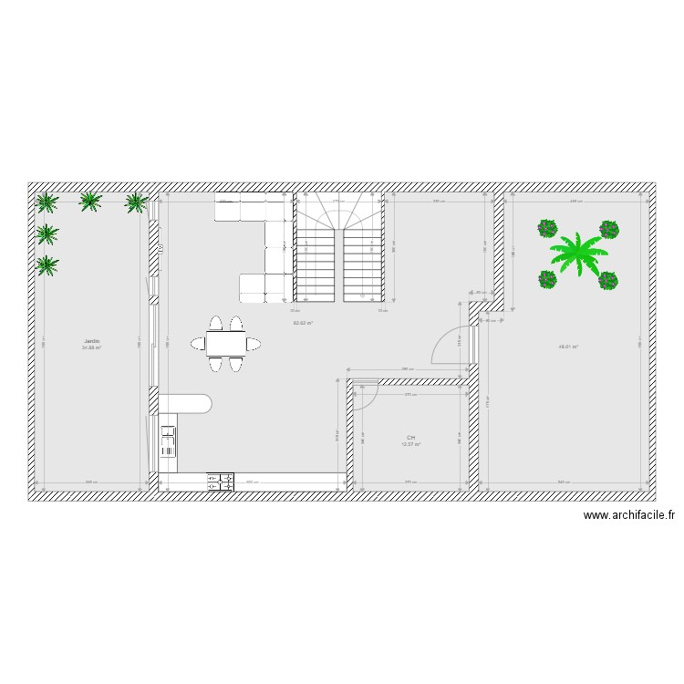 SOUS SOL. Plan de 0 pièce et 0 m2