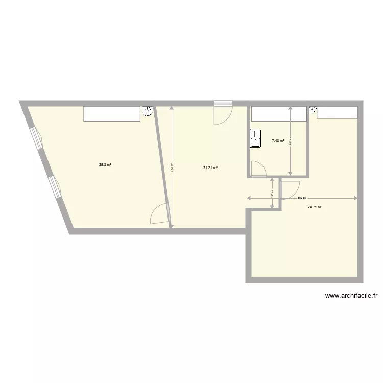 PLAN BANDRELE APRES TRAVAUX. Plan de PLAN BANDRELE APRES TRAVAUX. Plan de