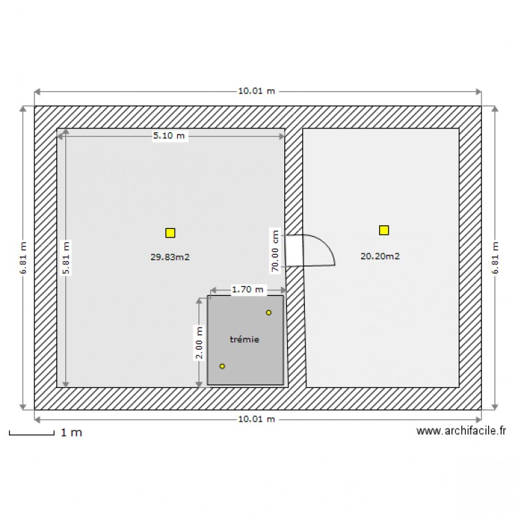 PREFEL plan D combles. Plan de 0 pièce et 0 m2