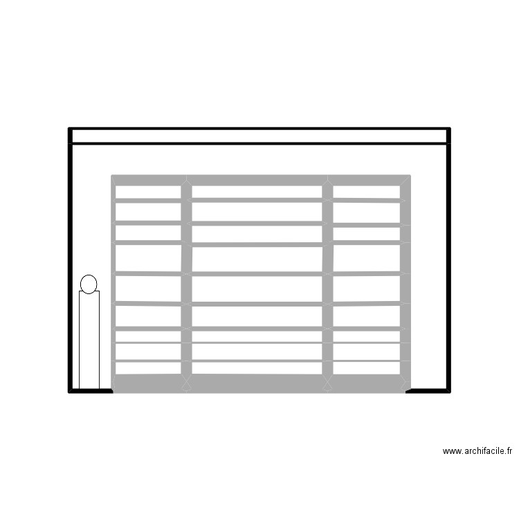 Anatole bibliothèque 8. Plan de 0 pièce et 0 m2