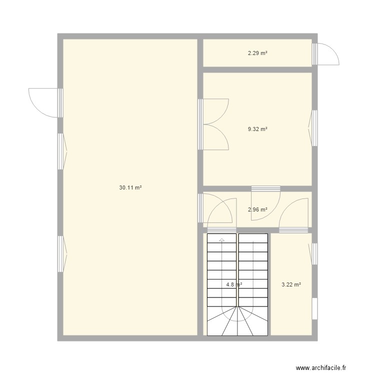 SOLTERRE 3 pl Bourg RDC. Plan de 0 pièce et 0 m2