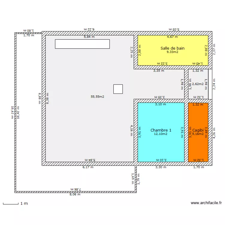 Grange - Niveau1. Plan de Grange - Niveau1. Plan de