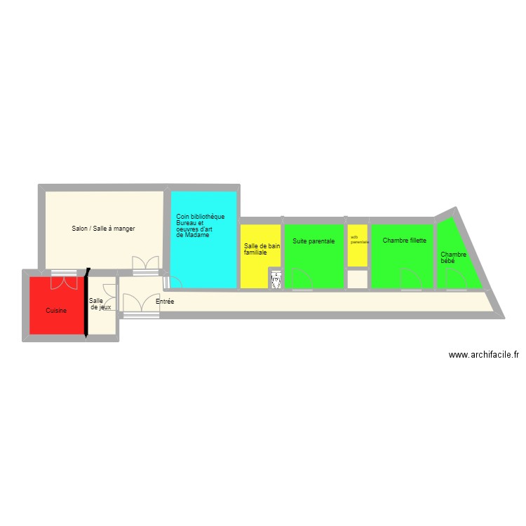 zoning2. Plan de 0 pièce et 0 m2