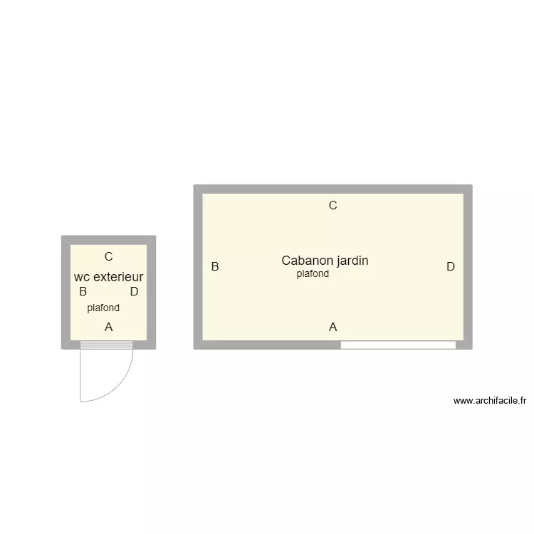 bobet annexes. Plan de 