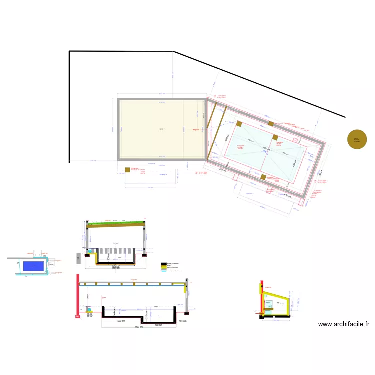 piscine béton 2024 v23. Plan de piscine béton 2024 v23. Plan de