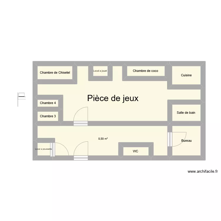 Mam Valderies. Plan de 