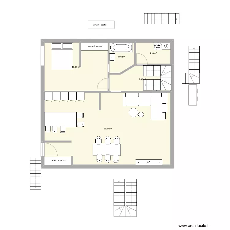  GRAND DUPLEX MODELE 1. Plan de 