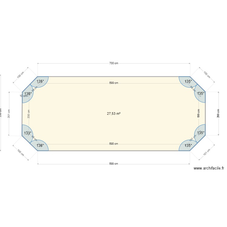 volière 8.5 m Montécristo. Plan de 0 pièce et 0 m2