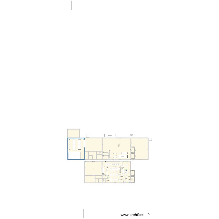 BT2025-3. Plan de 28 pièces et 3077 m2