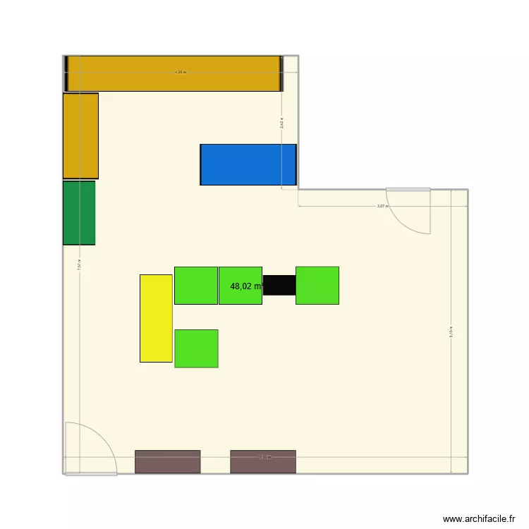 5S - Atelier Maquette. Plan de 