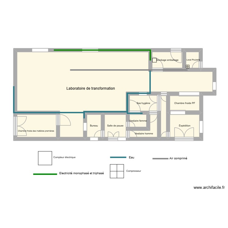 Plan Atelier 2. Plan de 0 pièce et 0 m2