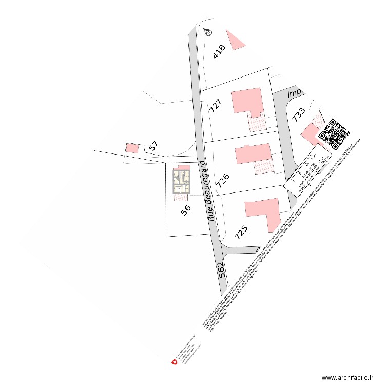 Etage Vuissens Projet V2 02.12.2025. Plan de 7 pièces et 73 m2