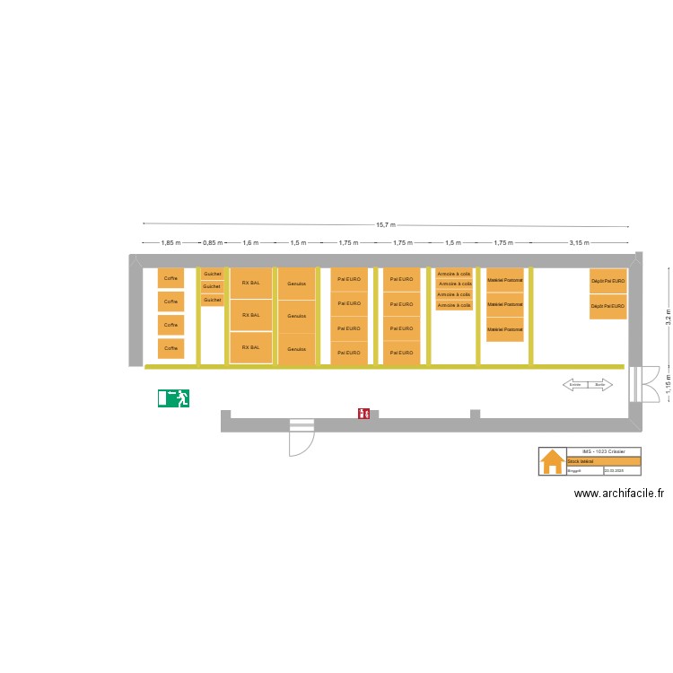 Stock Crissier_2. Plan de 0 pièce et 0 m2