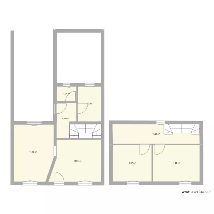 Plan. Plan de 8 Pièces et 70 m² Plan. Plan de 8 Pièces et 70 m²