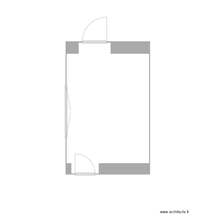 Plan bureau Mareil-le-Guyon. Plan de 5 pièces et 6 m2