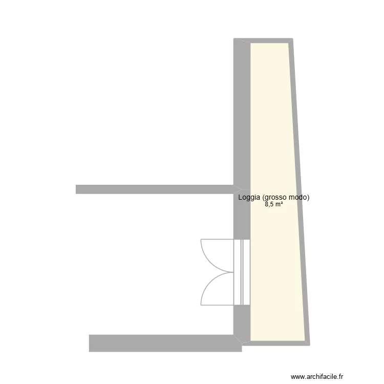 appart. Plan de 1 pièce et 9 m² appart. Plan de 1 pièce et 9 m²
