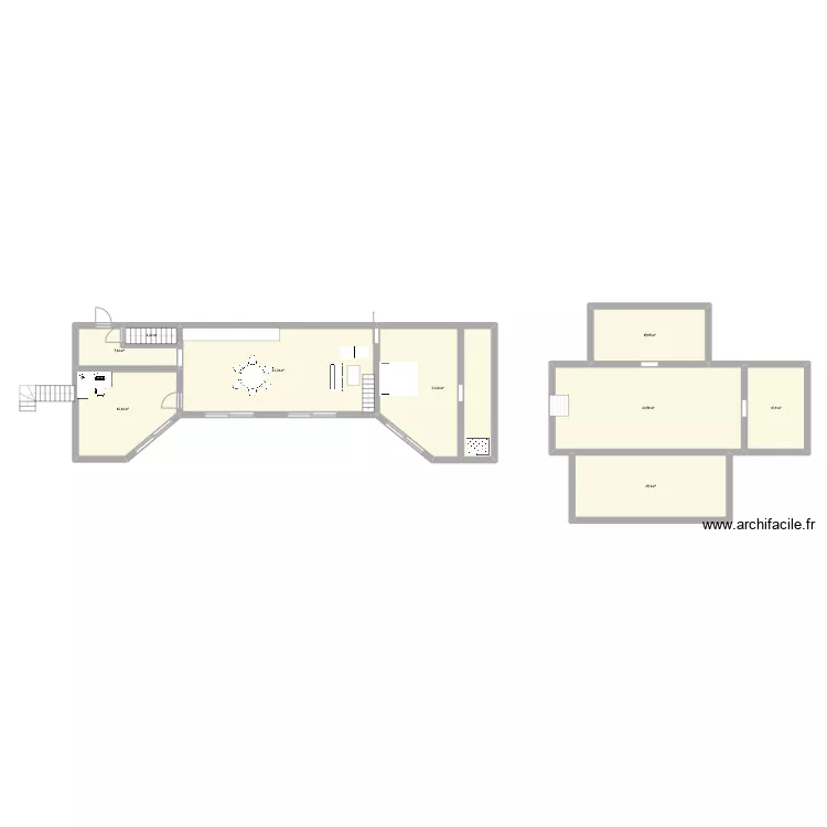 maison. Plan de maison. Plan de