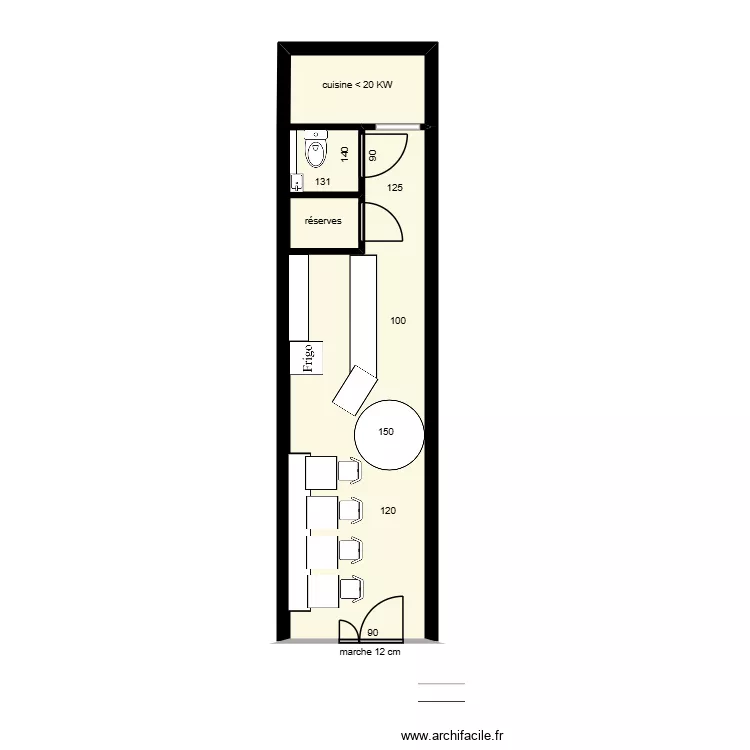 asian. Plan de 3  et 34 m²