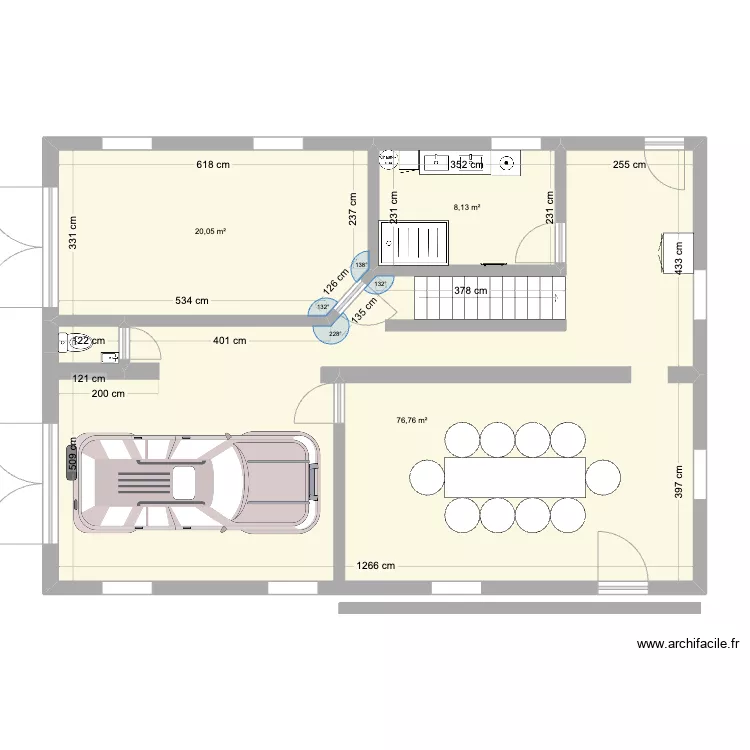 Maison. Plan de Maison. Plan de