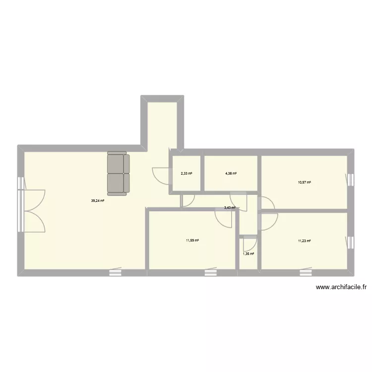 montaud. Plan de 8 et 84 m² montaud. Plan de 8 et 84 m²