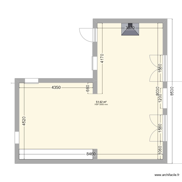 R&eacute;becca. Plan de 0 pièce et 0 m2