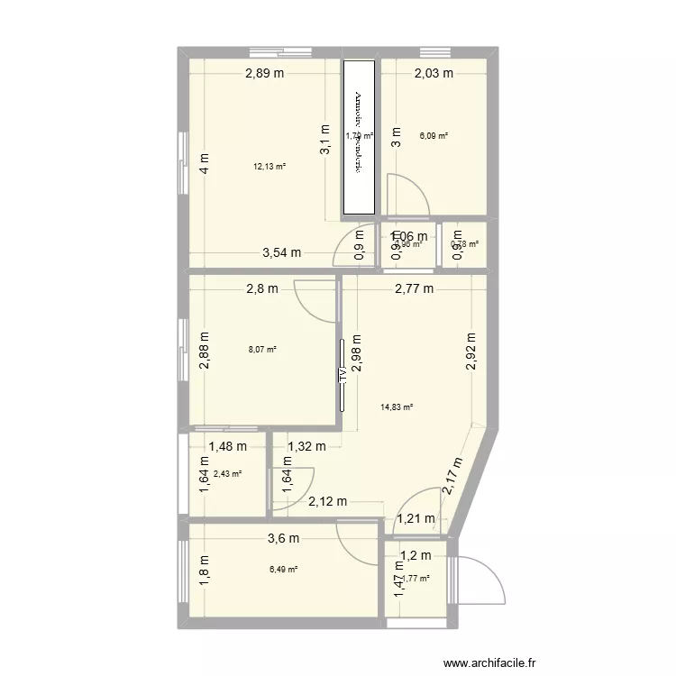 Khalilo Plan. Plan de 10 et 55 m² Khalilo Plan. Plan de 10 et 55 m²