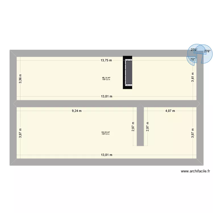 136 3D. Plan de 