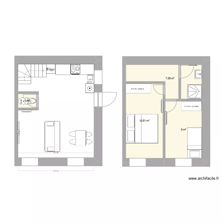 studio 1. Plan de studio 1. Plan de