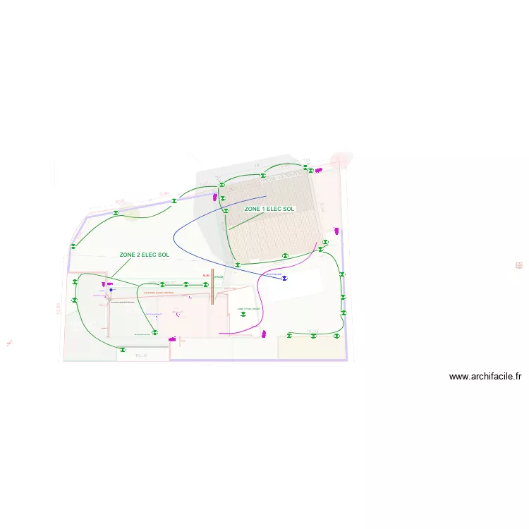 ELEC EXTERIEUR. Plan de 