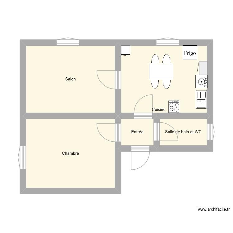 BAH. Plan de 0 pièce et 0 m2