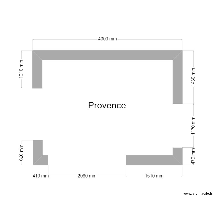 Plan Interior's Provence. Plan de 0 pièce et 0 m2