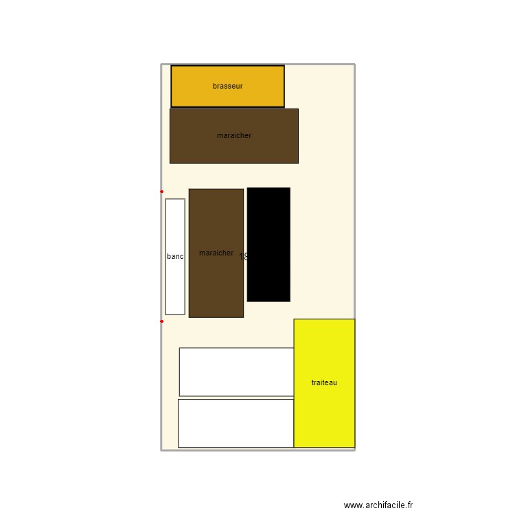 tplmx2024. Plan de 1 pièce et 18 m2