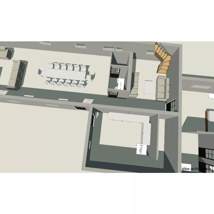 Lablach. Plan de 6 et 151 m² Lablach. Plan de 6 et 151 m²
