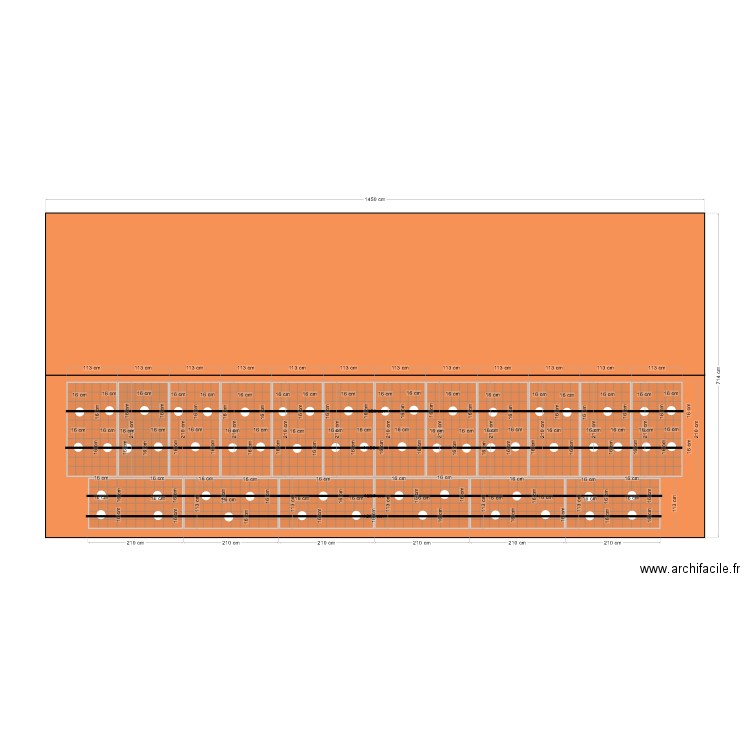 Plan Guillaume PV 2 rails crochets. Plan de 0 pièce et 0 m2