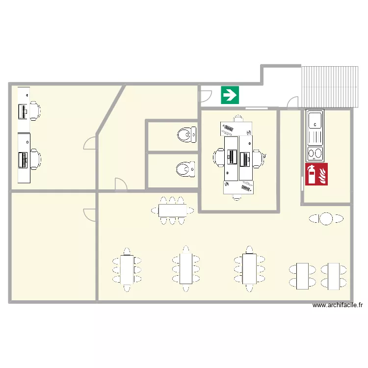 Plan saloon. Plan de 8 et 676 m² Plan saloon. Plan de 8 et 676 m²