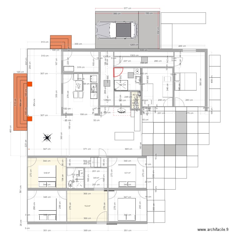 SJL 2023_SdB. Plan de 6 pièces et 36 m2
