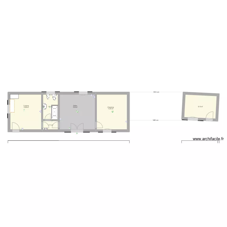 Maison Vimeiro &eacute;tat &agrave; l'achat. Plan de 