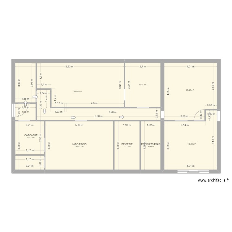 BASE SUR MESURE 2504170912. Plan de 9 pièces et 119 m2