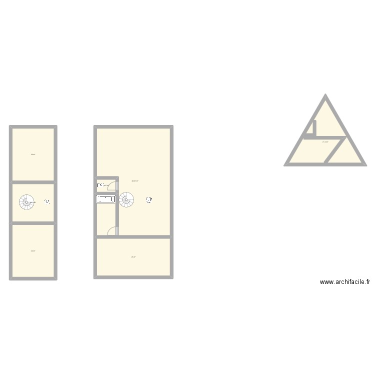 Test. Plan de 7 pièces et 170 m2
