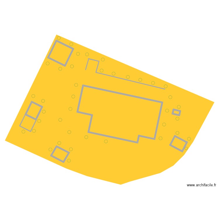 termite. Plan de 4 pièces et 164 m2