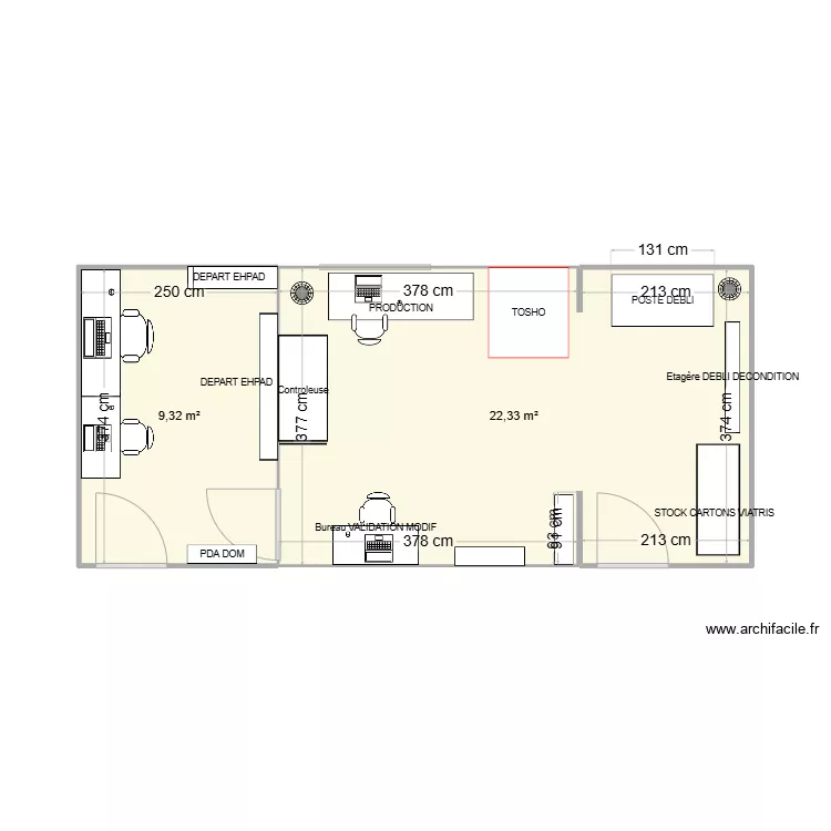 pda 2 pharmacie de camargue. Plan de 