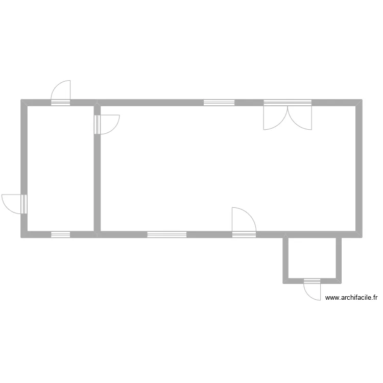 Namur 1-3 Atelier. Plan de 