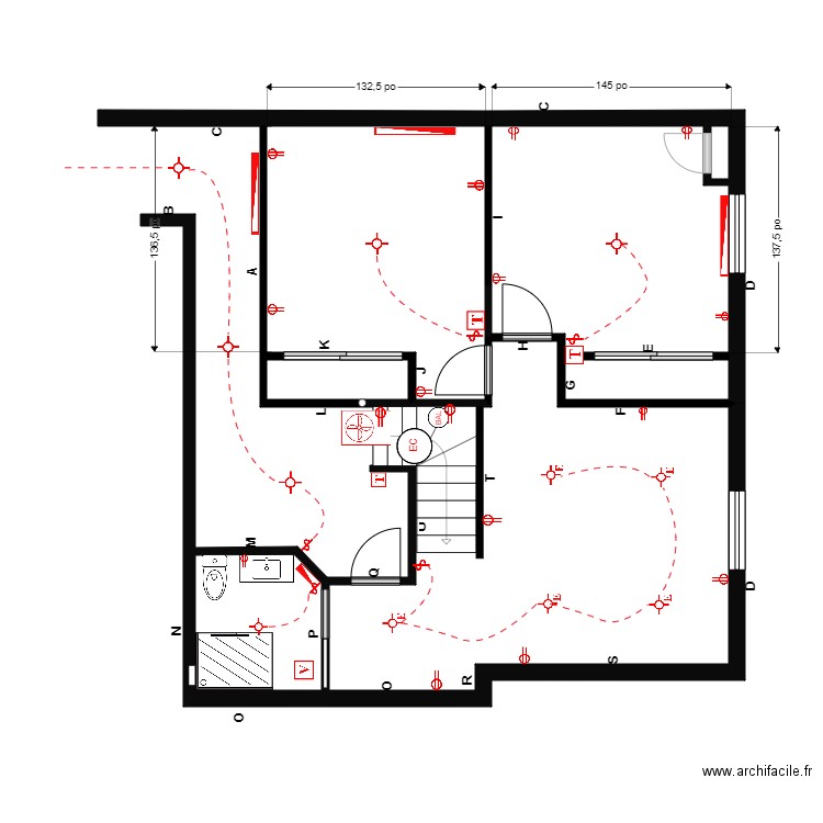 simard Électricité. Plan de 0 pièce et 0 m2